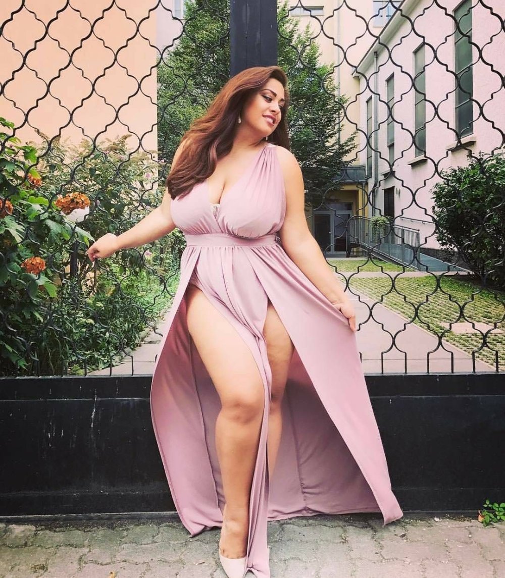A huge fat woman