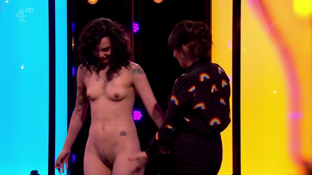 Pamela hands Jordan Naked