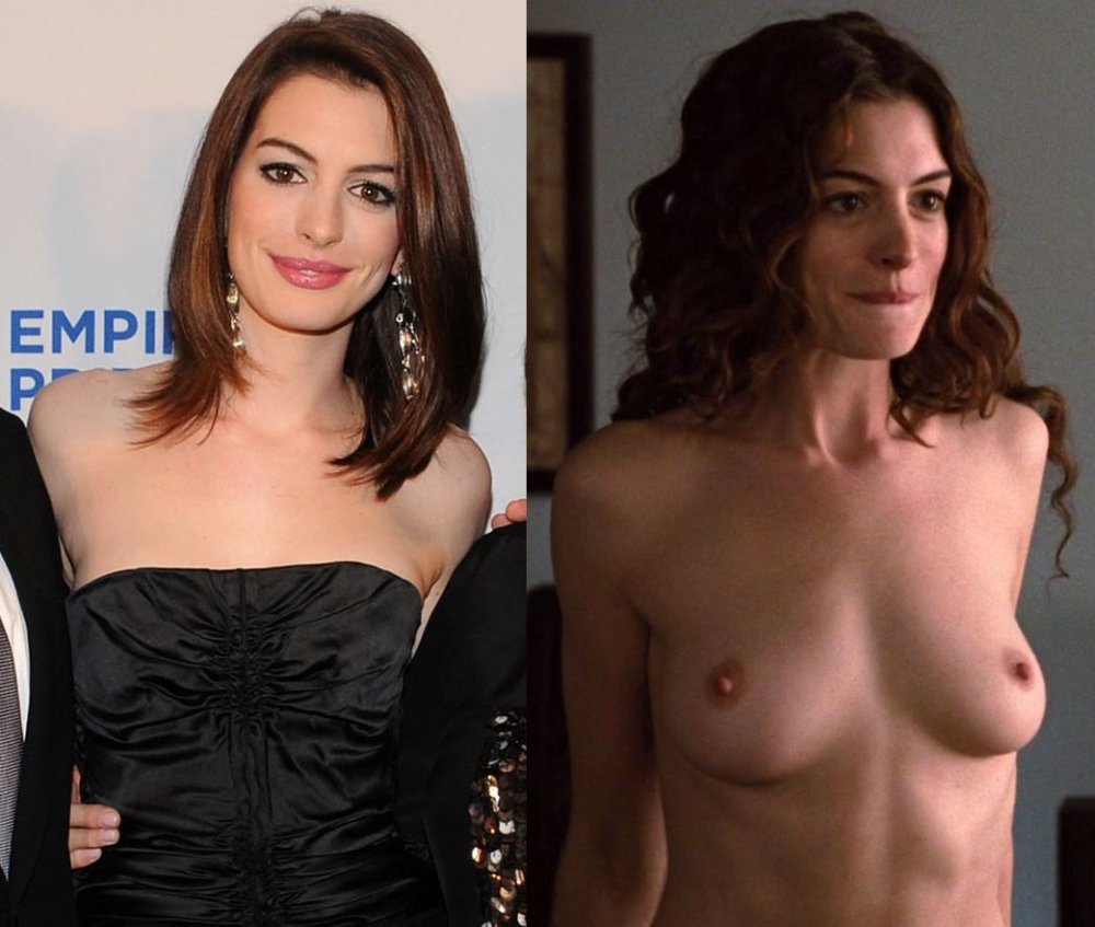 Anne Hathaway Topless in Cinema