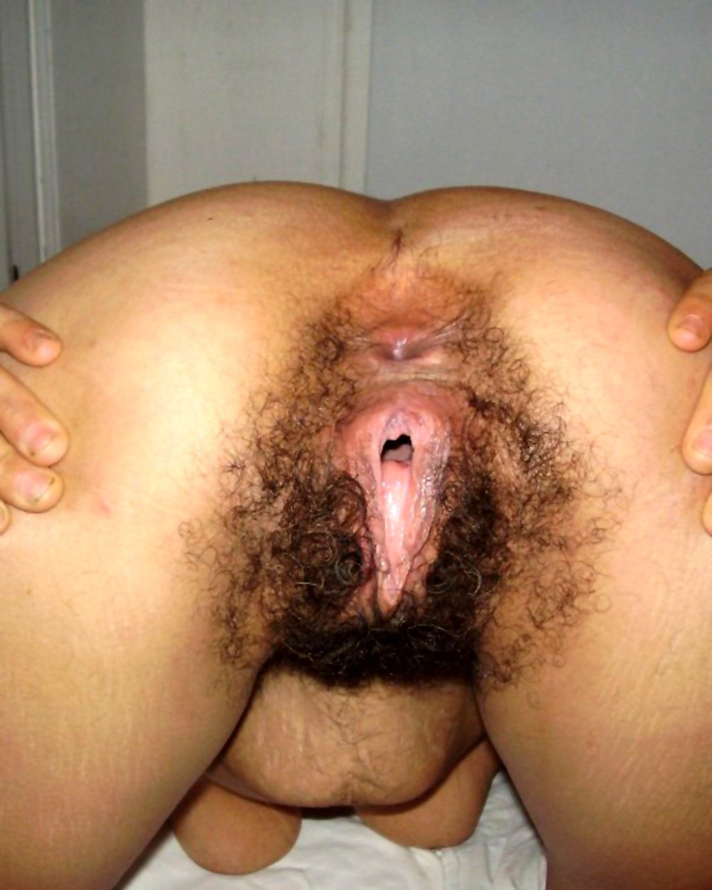 Small hairy ass
