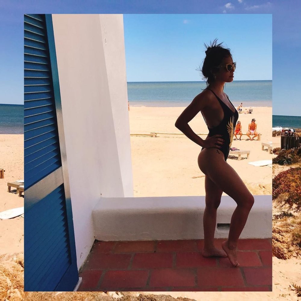 Esther Esposito in the paparazzi swimsuit