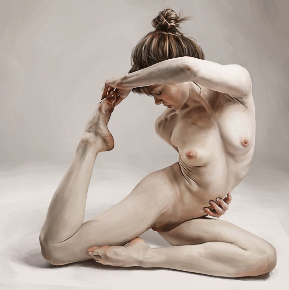 Naked women of the model