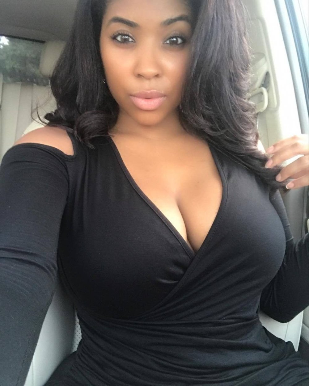 Black girls with big breasts