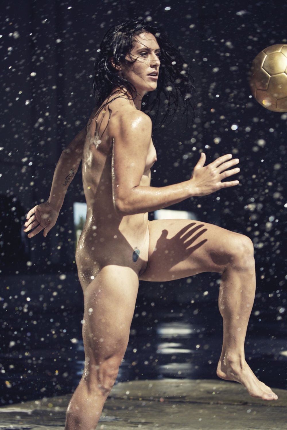 The most beautiful naked athletes