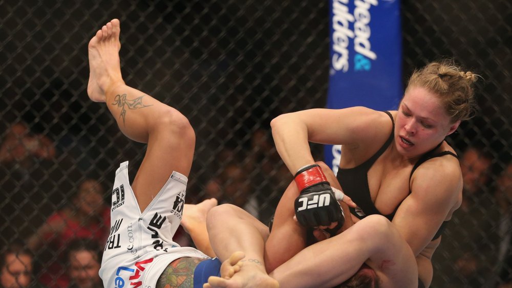 Ronda rosey ufc battle