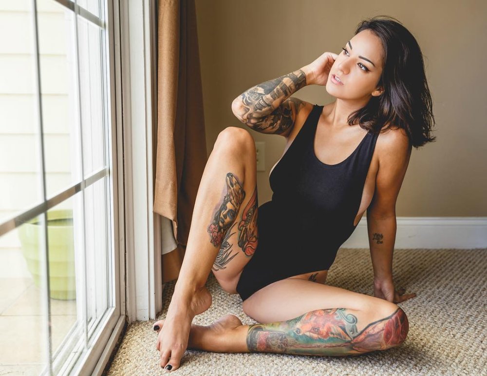 STEPHANIE MARAZZO tattoo model