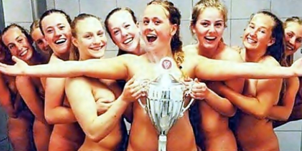 Women's football team naked fuck