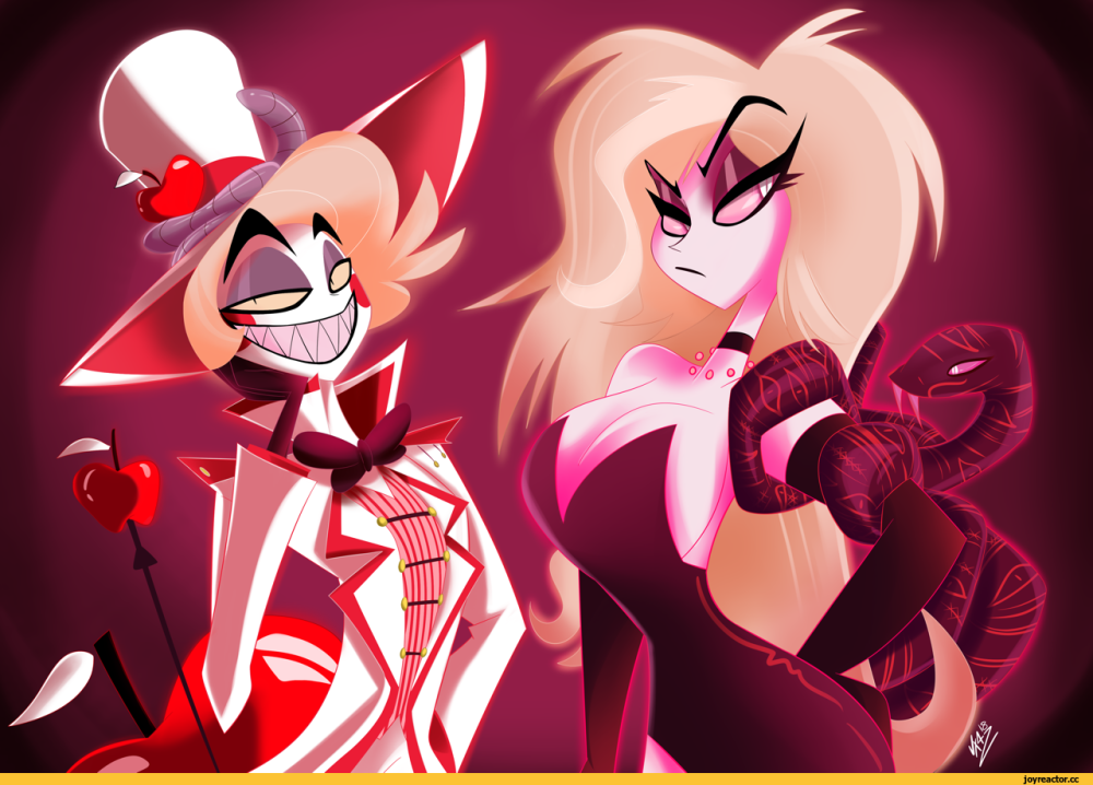 Charlie and Lucifer Hazbin Hotel