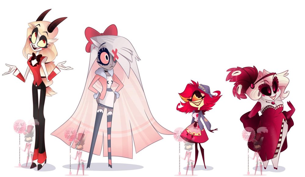 Hazbin Hotel Charlie OS Art