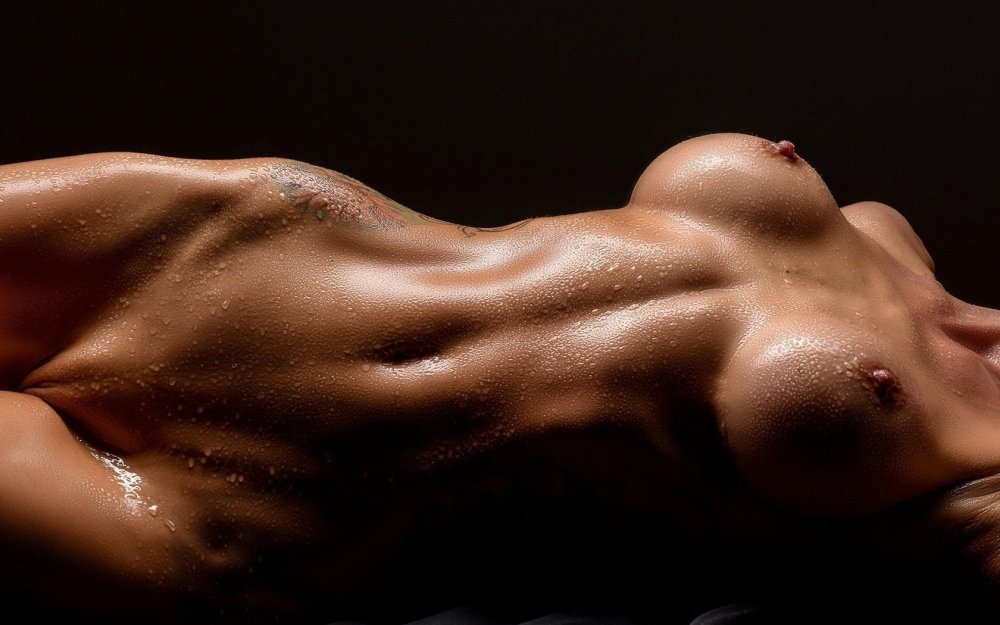 Naked women with a beautiful figure