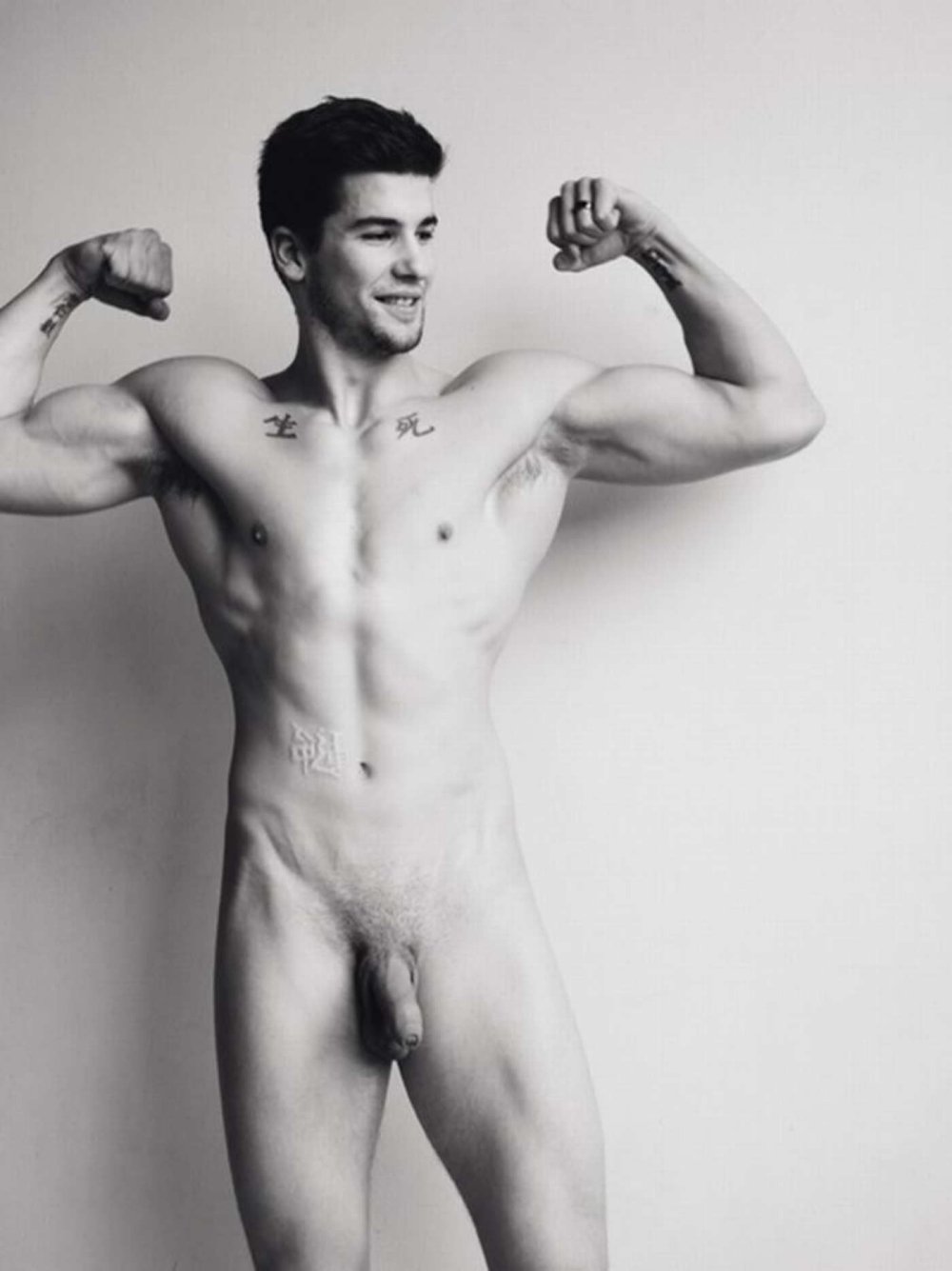 Men are naked