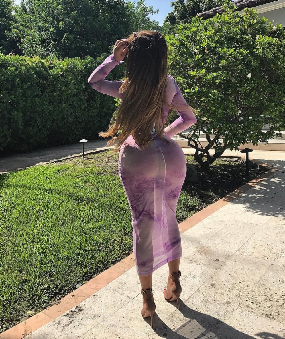 Big cellulite buttocks