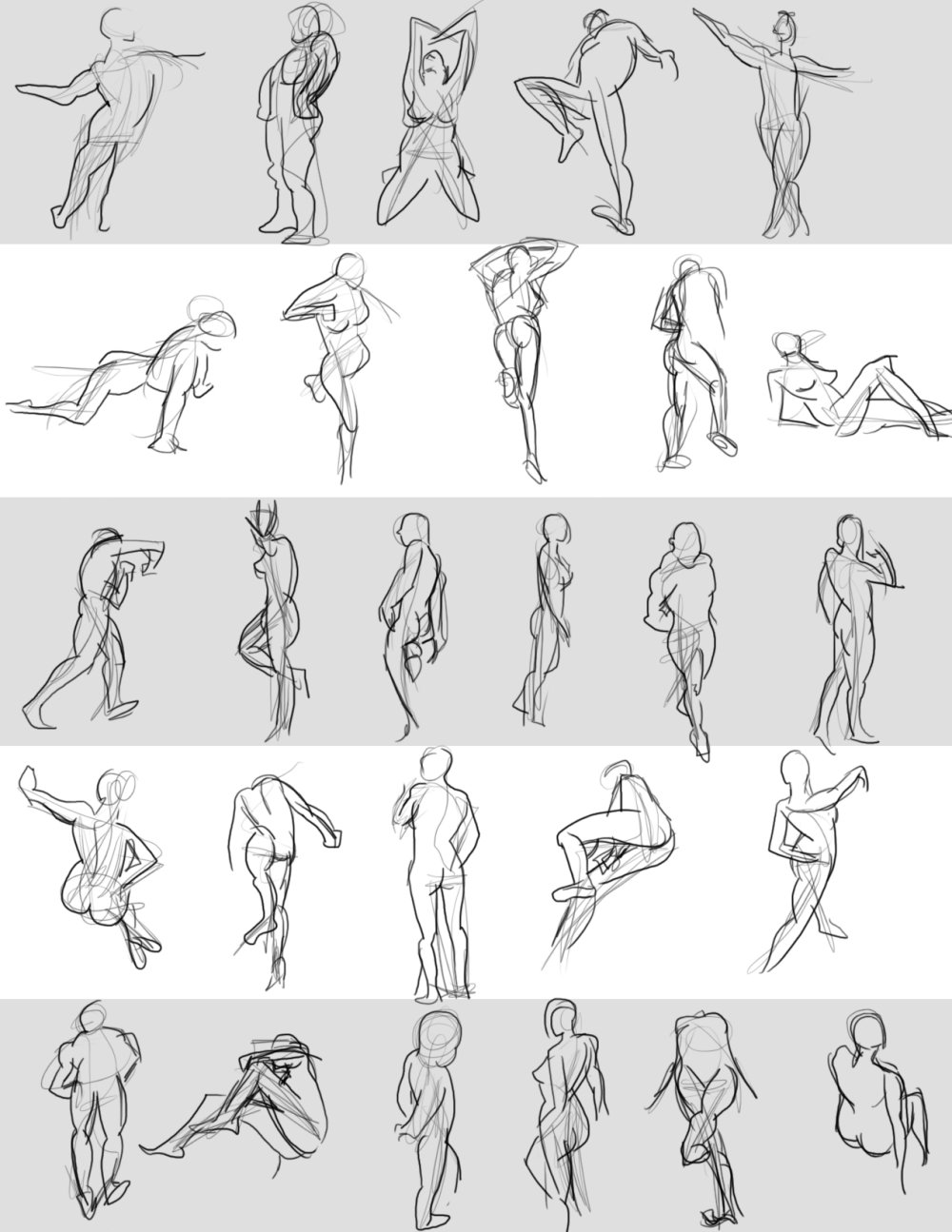 Furry drawing poses