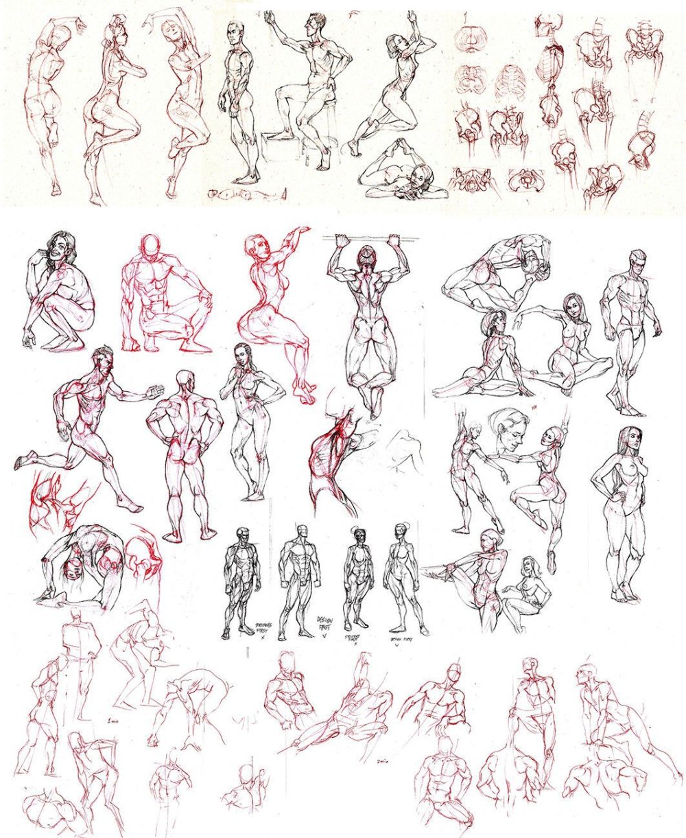Erotically sketches