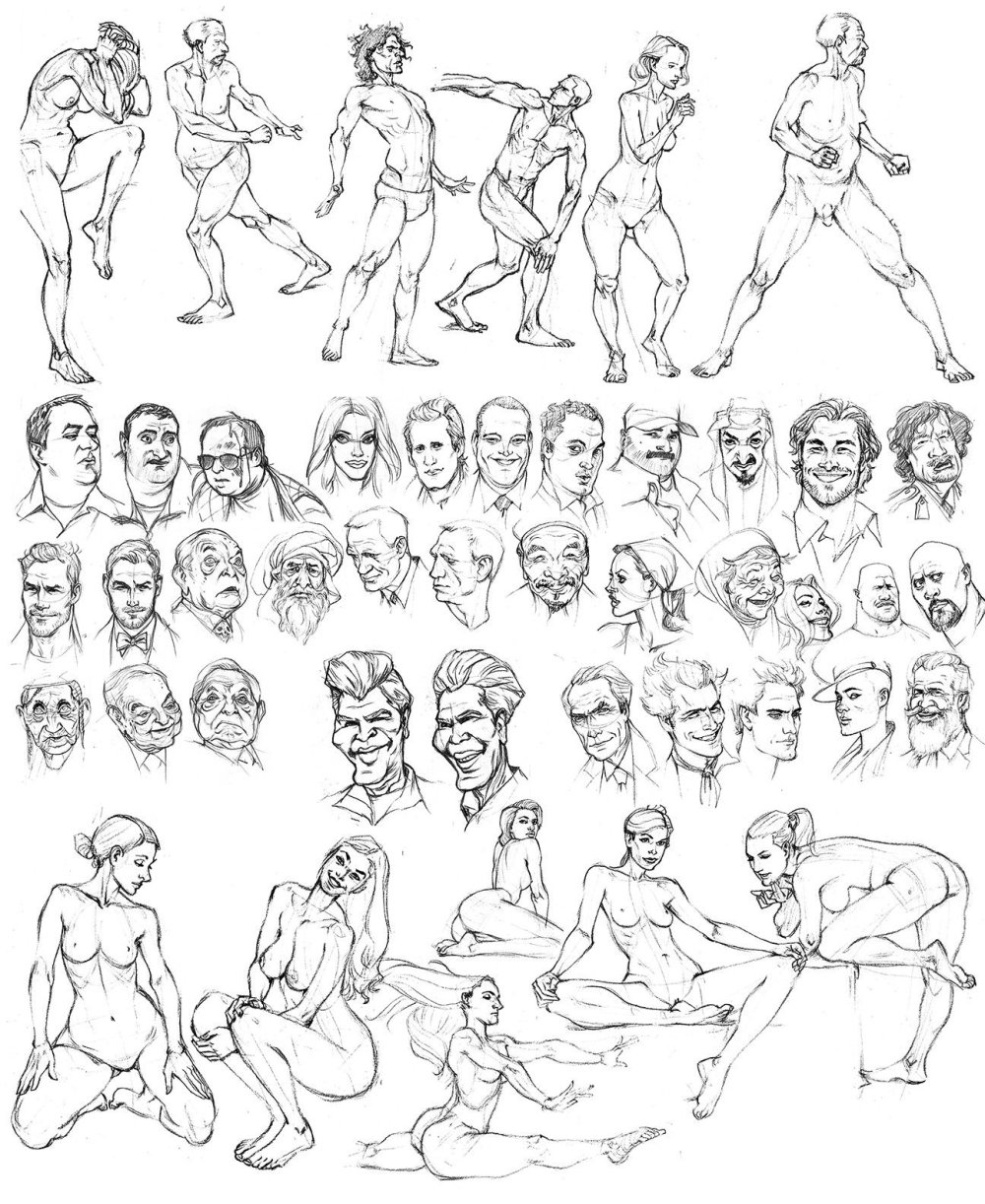Anime 4 characters in the future