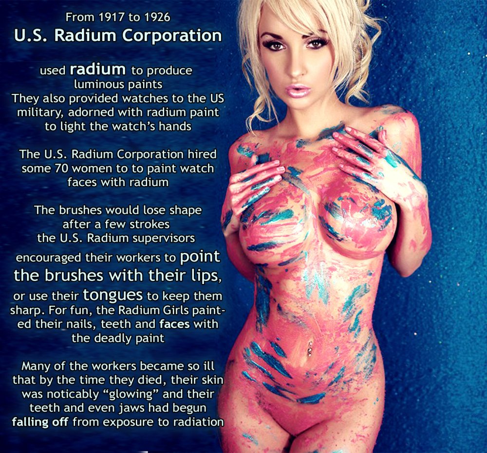 Body art women with big breasts