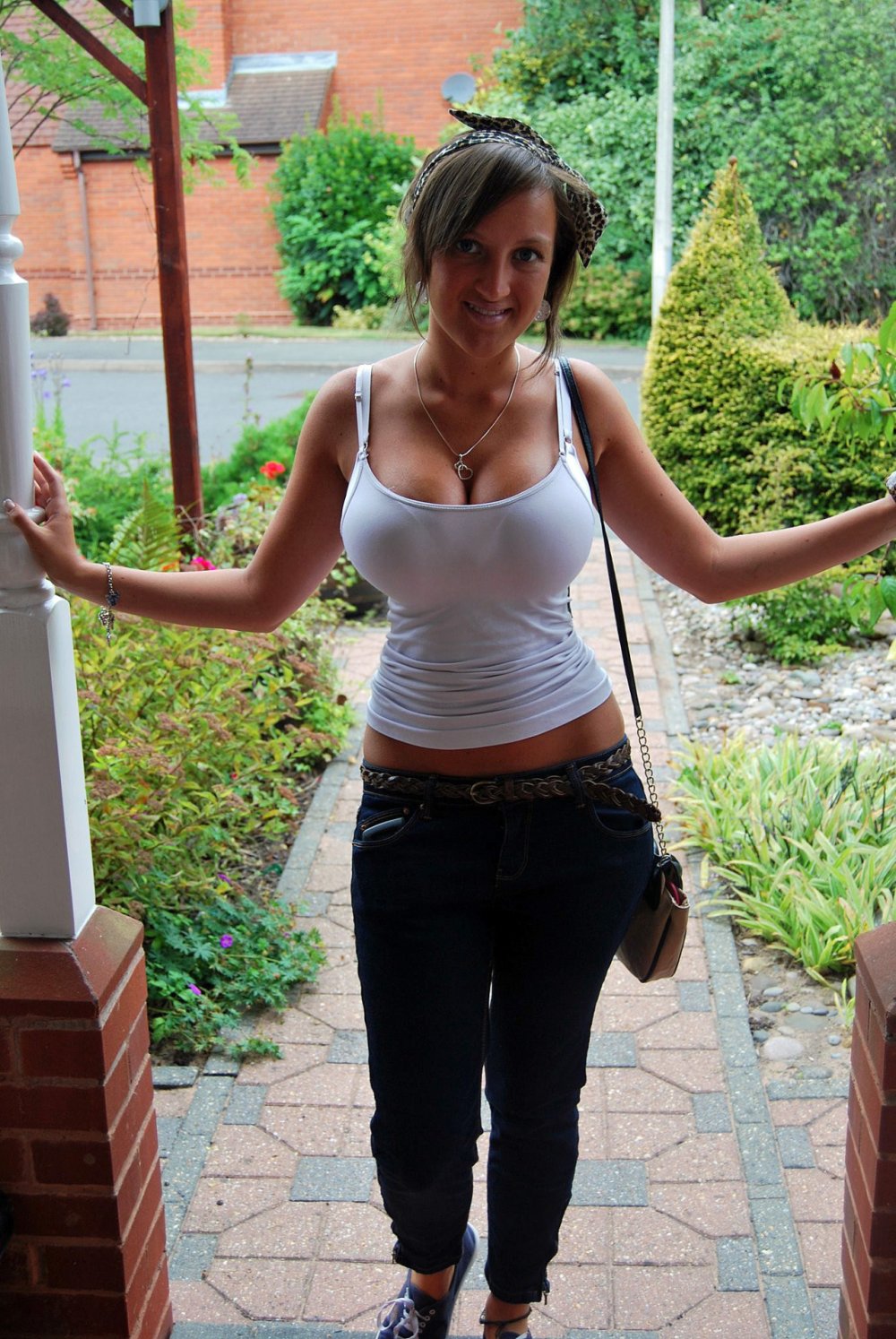 Little saggy boobs