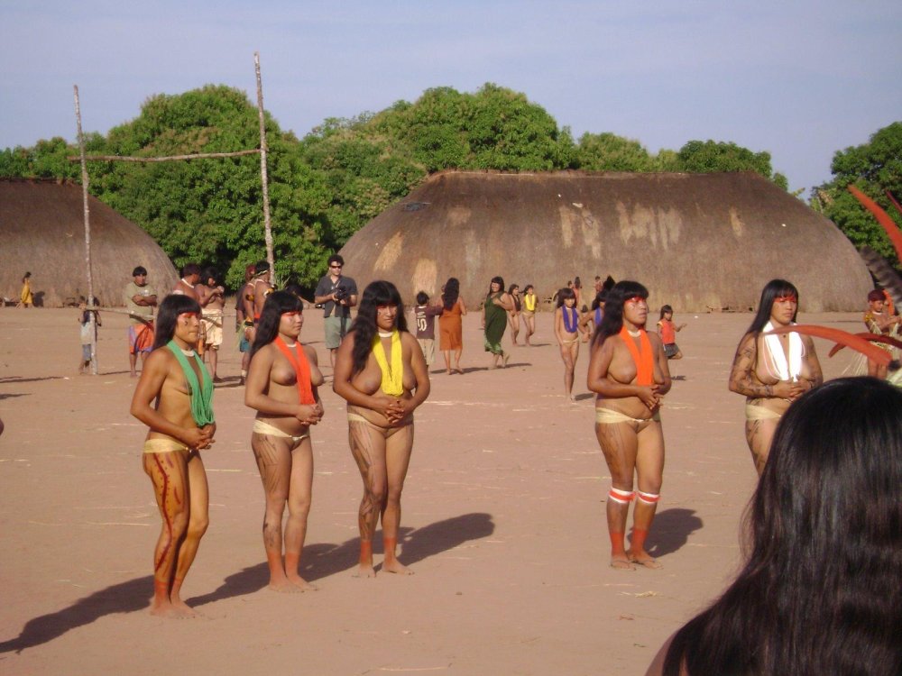 Amazon Tribe Documentary. Tears of the Girls in Amazon