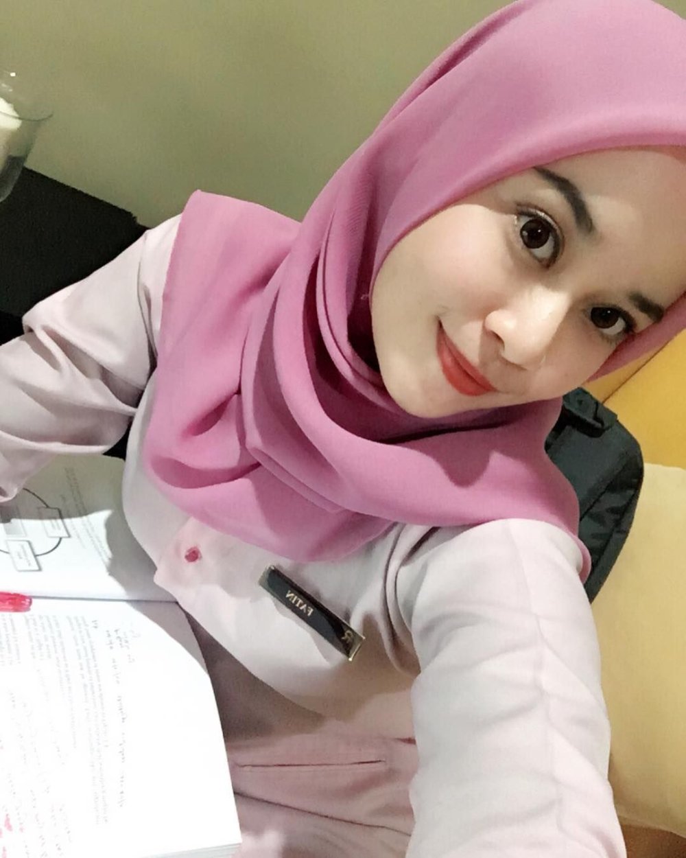 Breast in a hijab