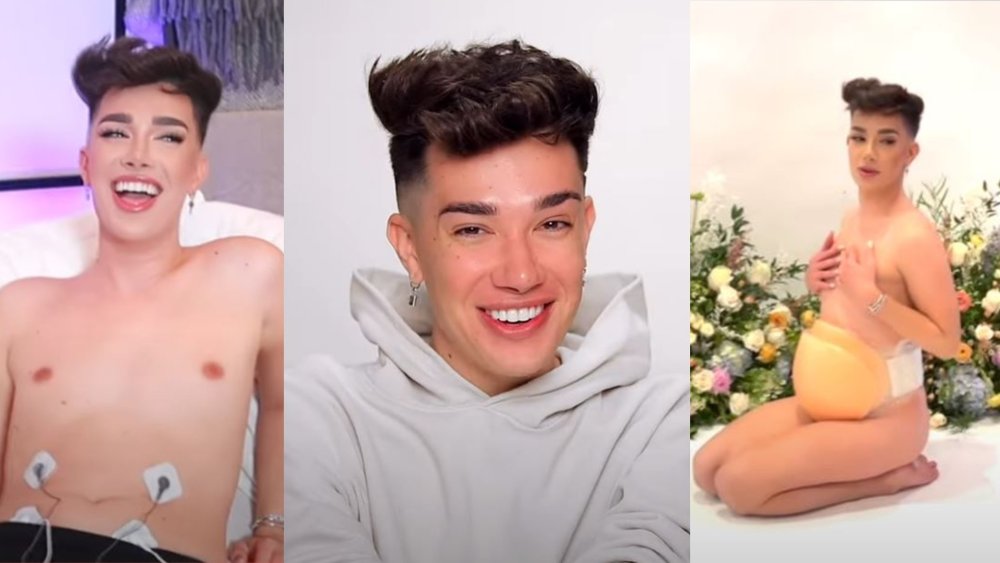 James Charles photo Snepchat