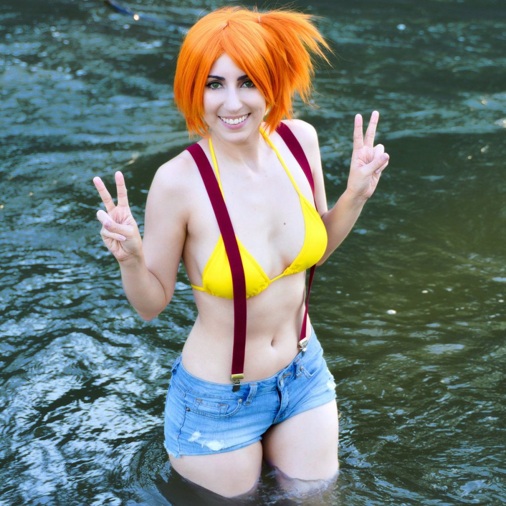 Emma Davis in a swimsuit