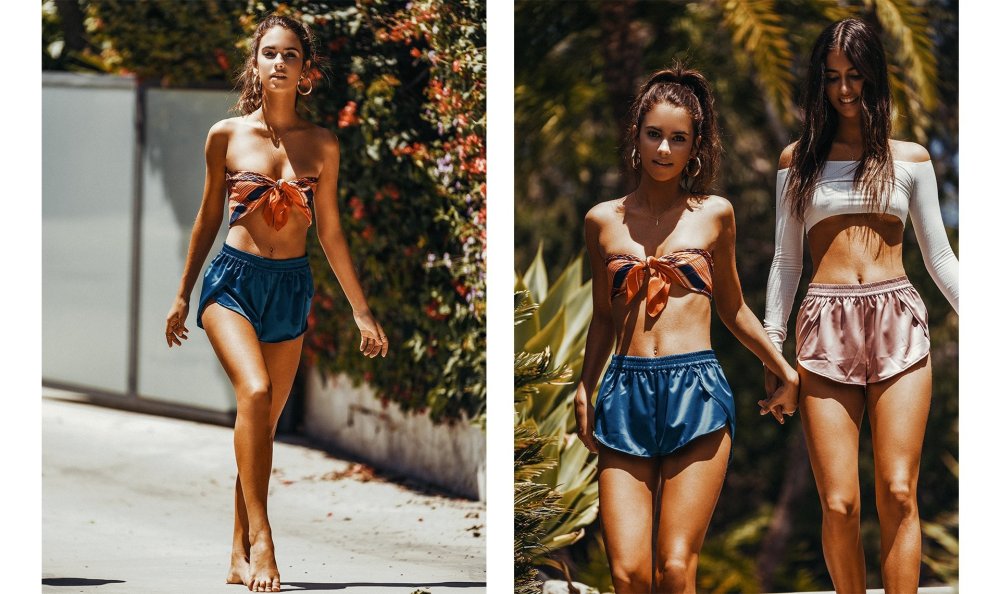 Twin models Elisha and Rene Herbert