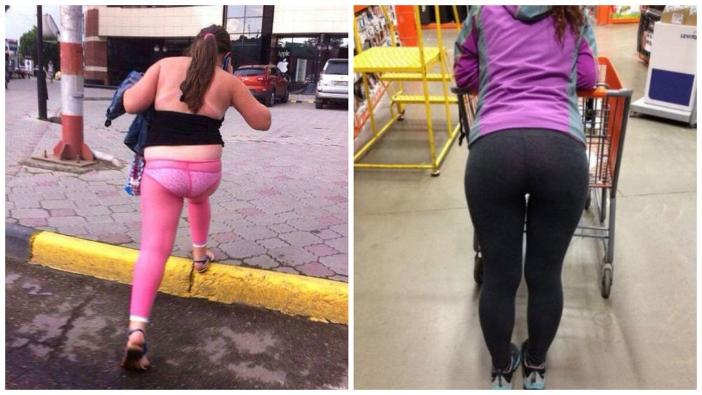 Daniella English in leggings