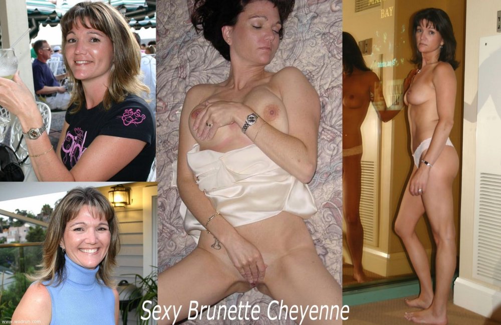 Mature 35+ dressed and stripped