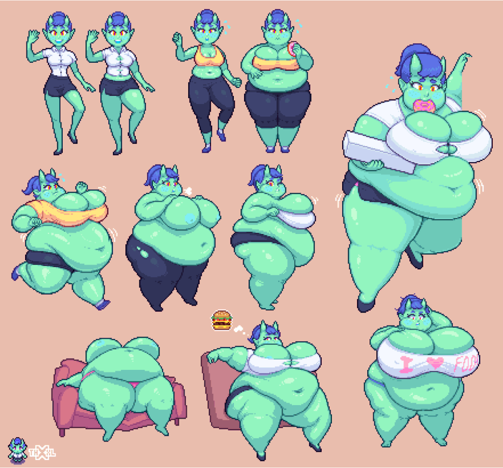Dragon Morno Kobayashi Cum Belly Inflation