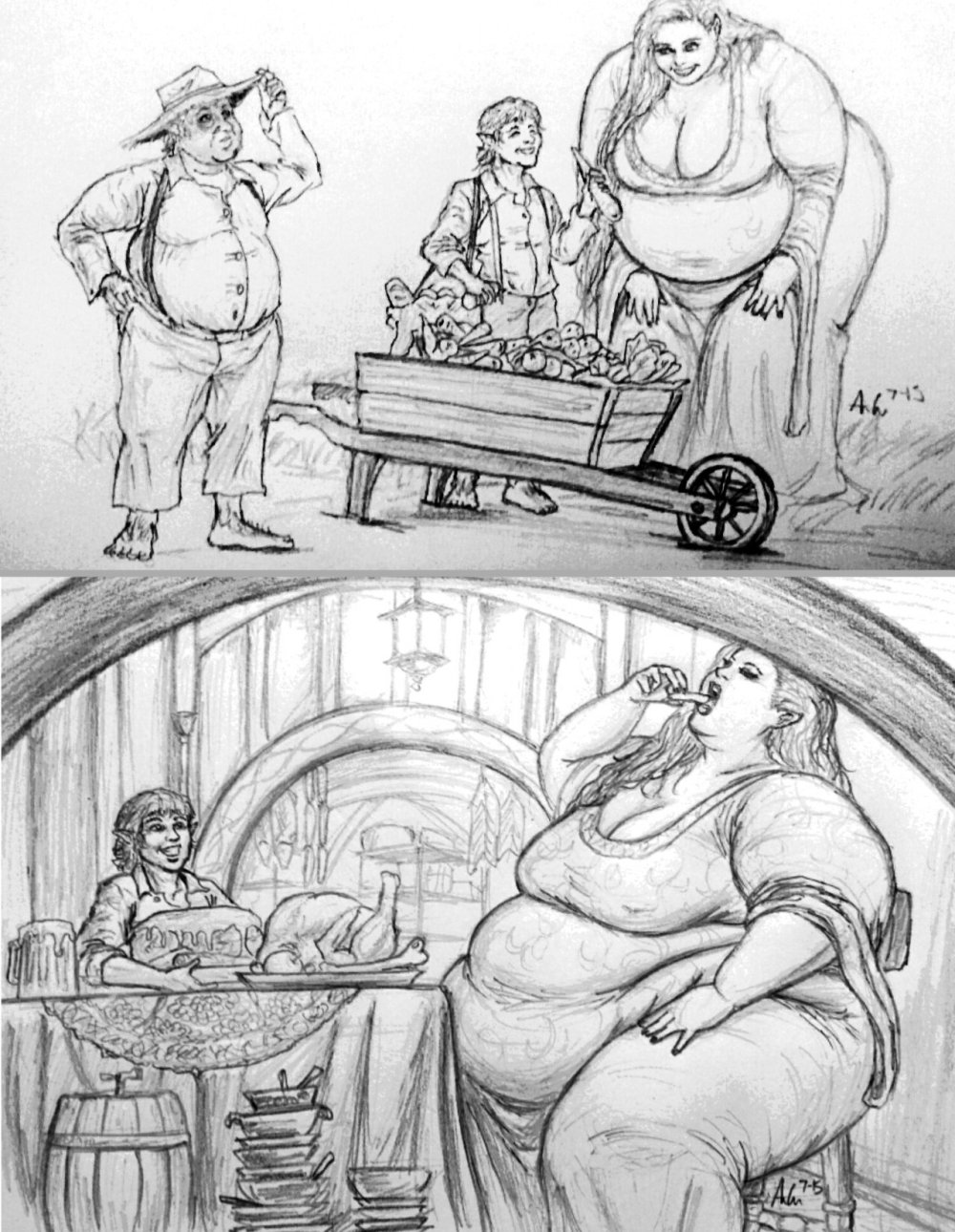 Pregnancy Belly Expansion Comic Sakura