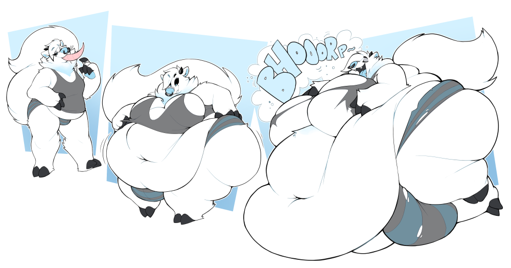 Chubby Belly Anime Weight Gain