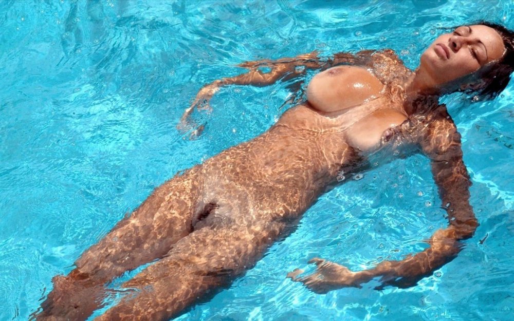 Diving naked