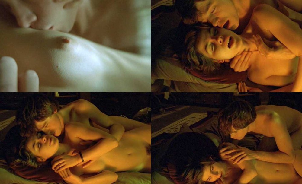 Naked and colorful Irene Rouse