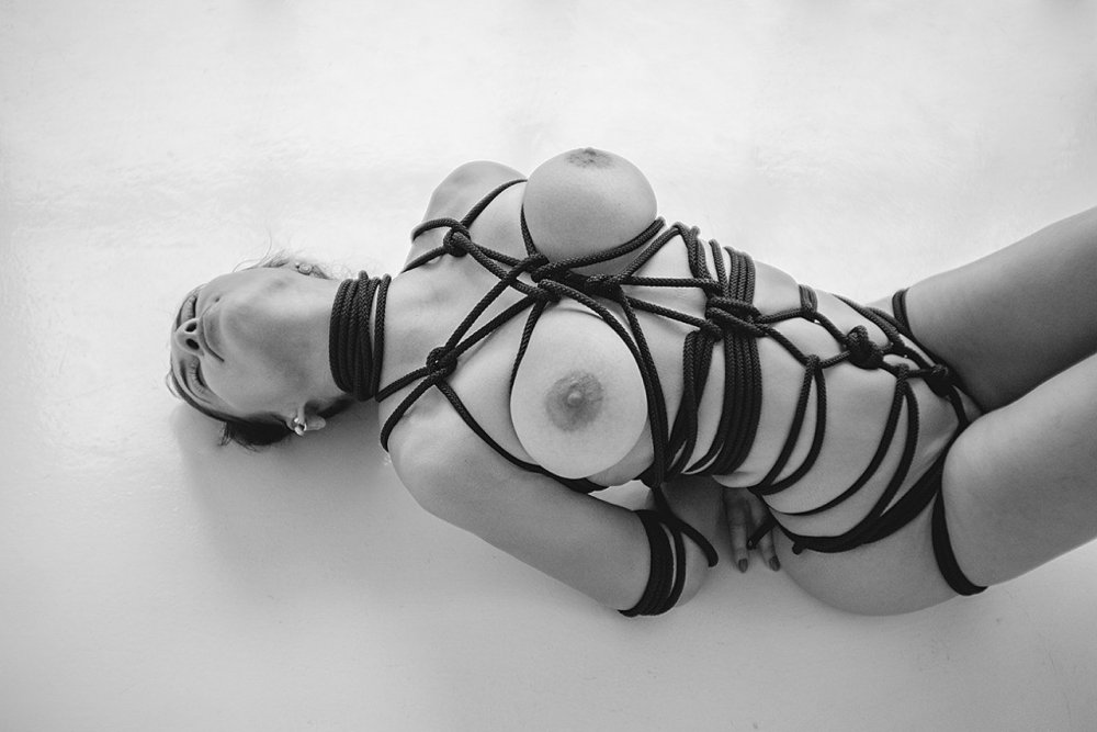 Holly Halston Blonde Bondage