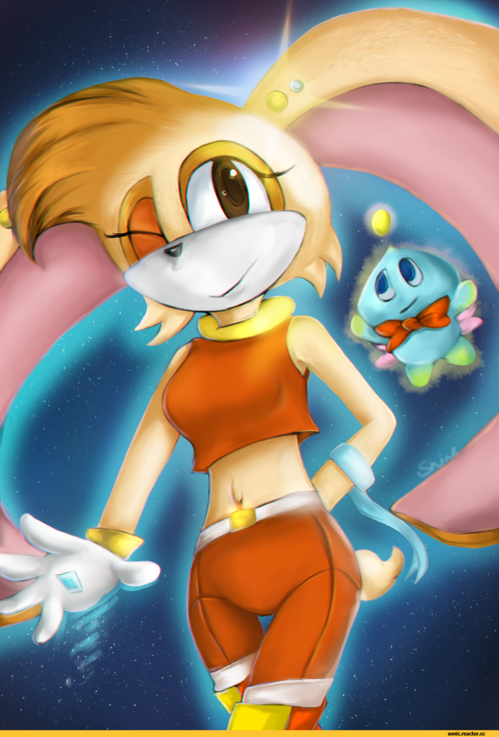 Cream The Rabbit 3D