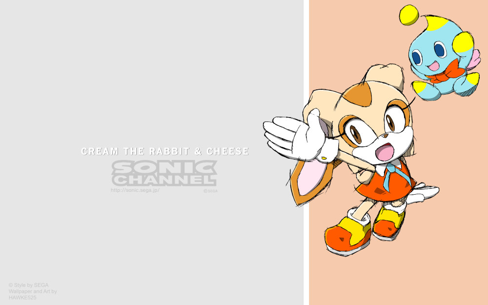 Jackal infinity Cream the rabbit