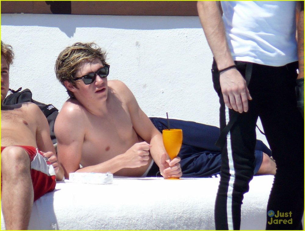 Niall Horan Guinnesses glass