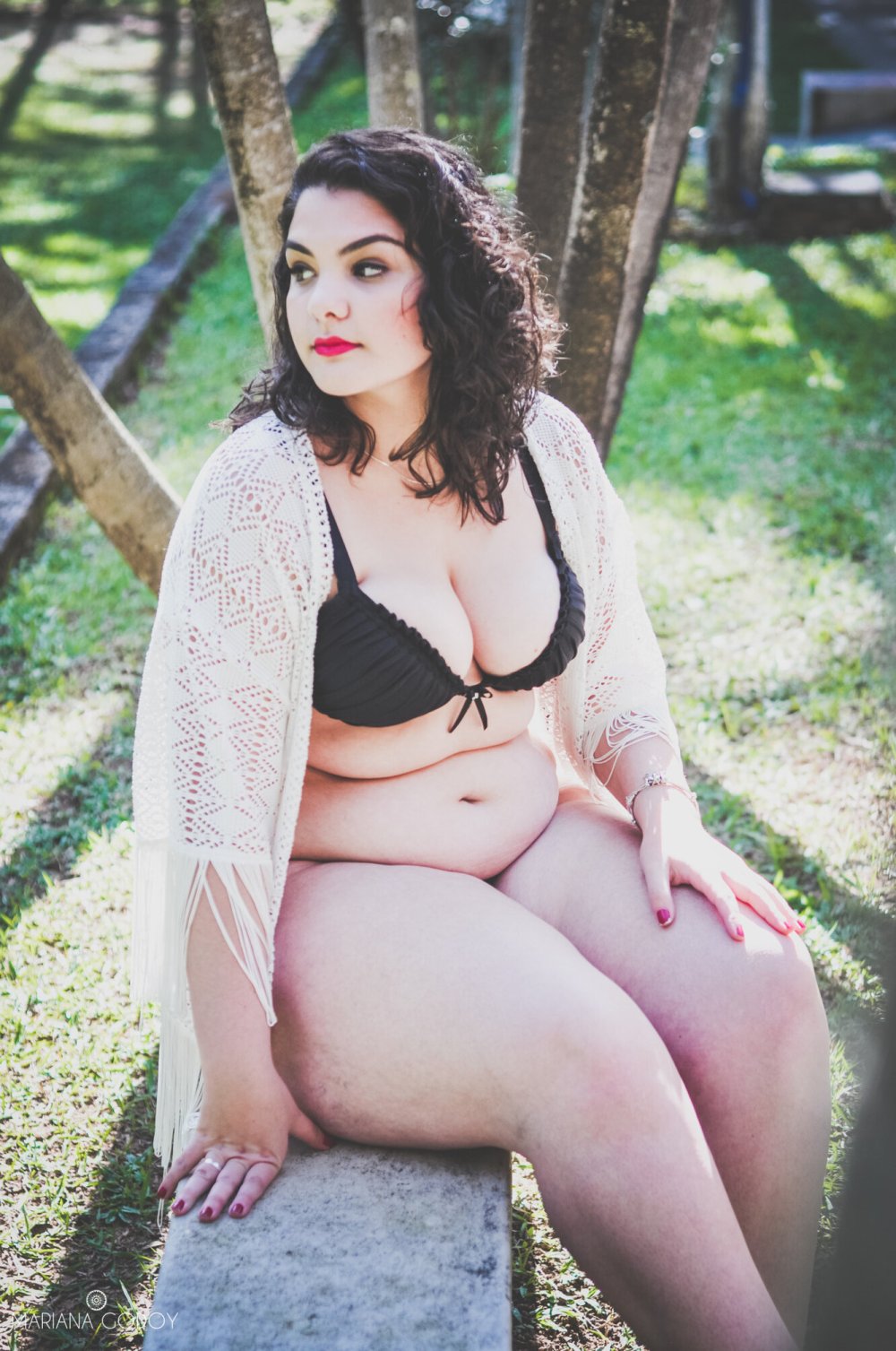 Plus-Size model Anna Krylova