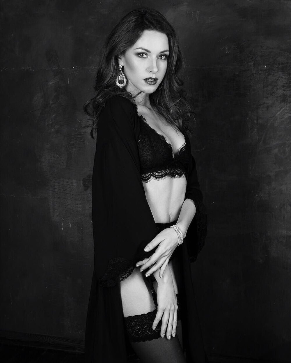 Olga Kobzar fashion model