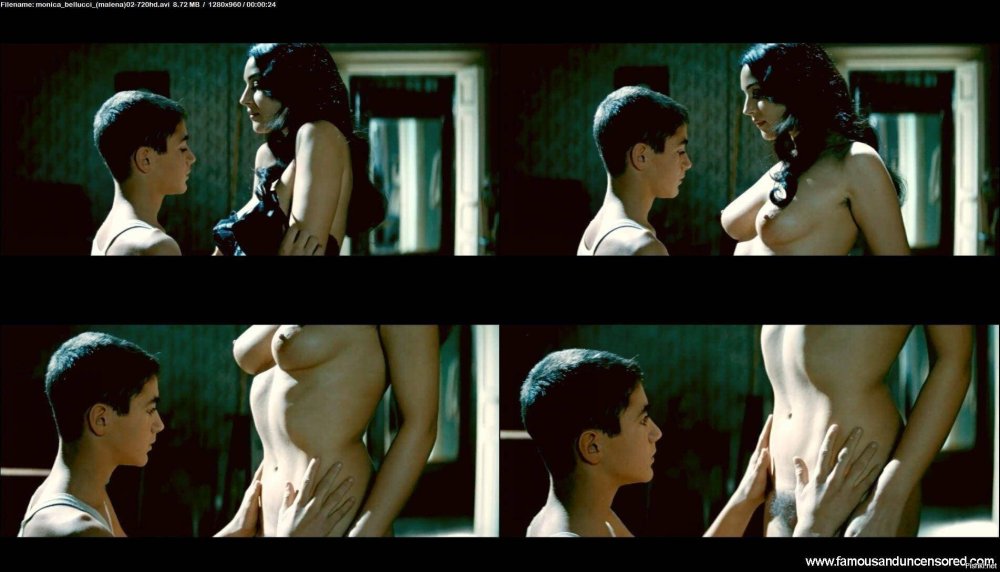 Monica Bellucci naked in the film shot their 2007 gif