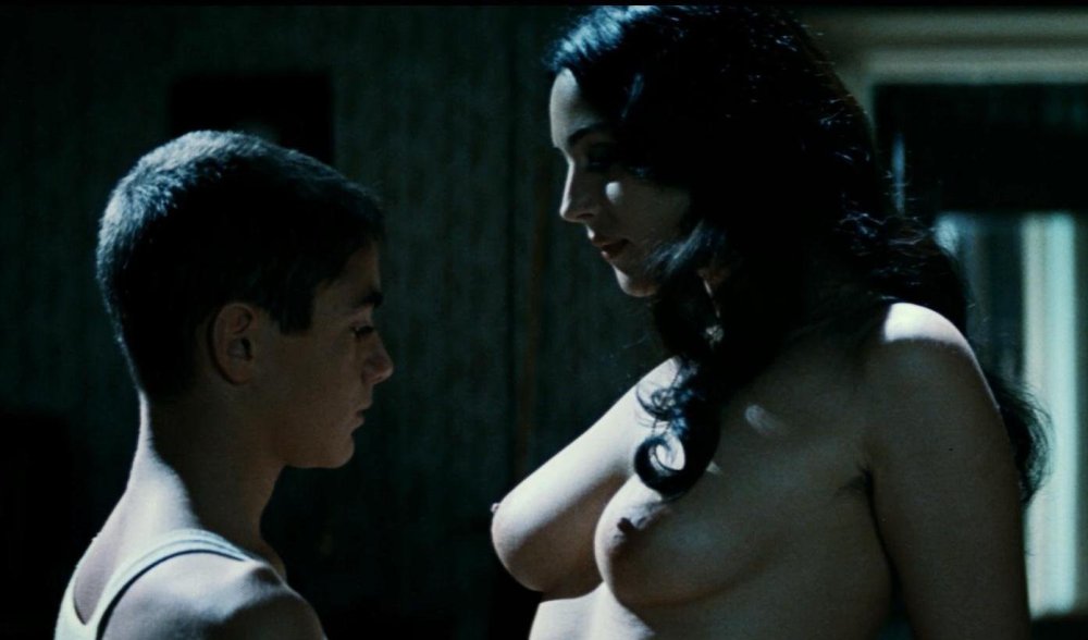 Monica Bellucci in his youth naked
