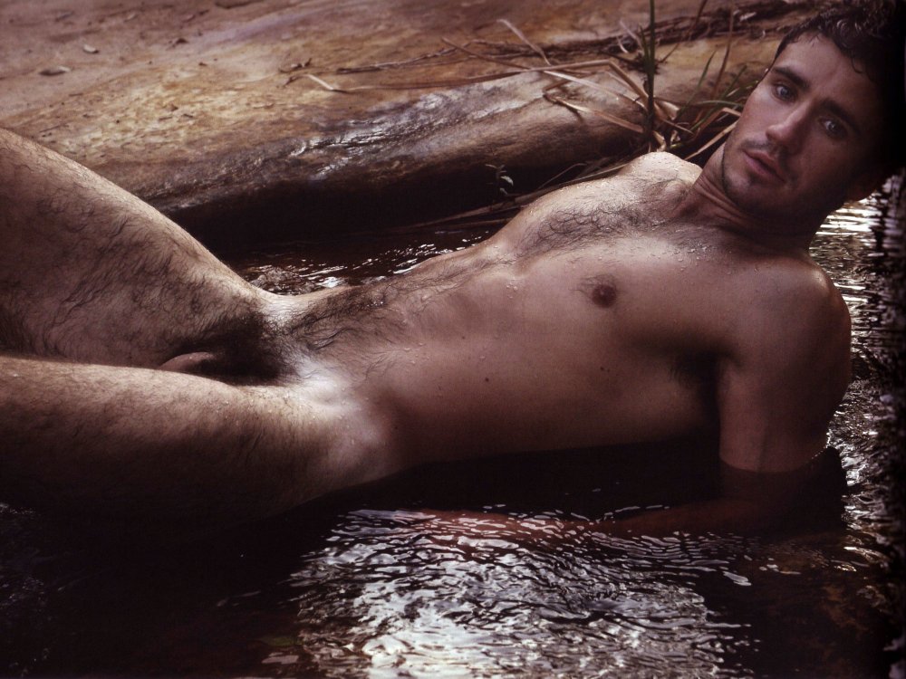 Beautiful naked male body