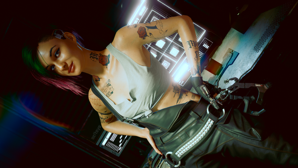 Judy Cyberpank 2077 Art