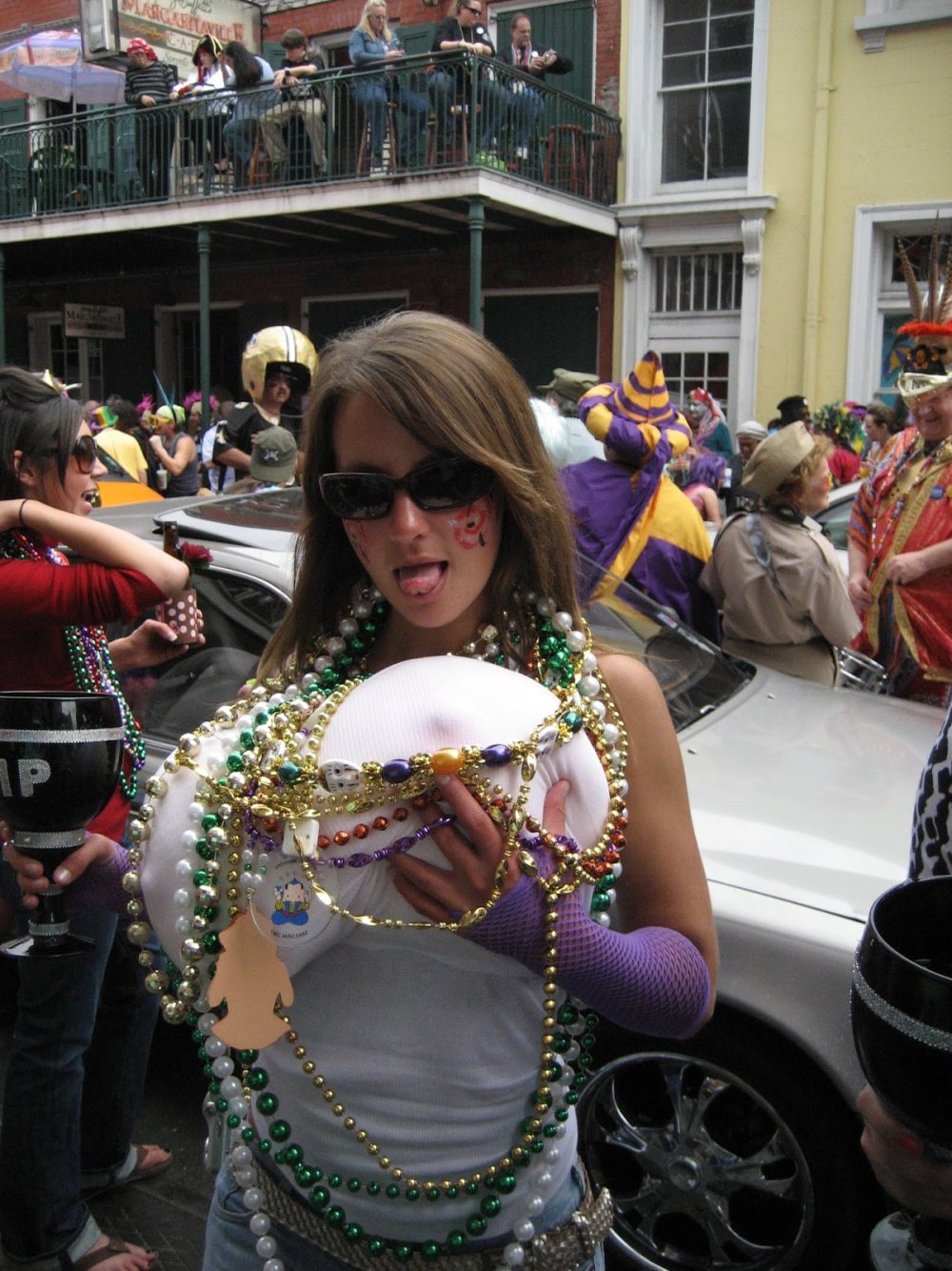 New Orleans Tits for Beads