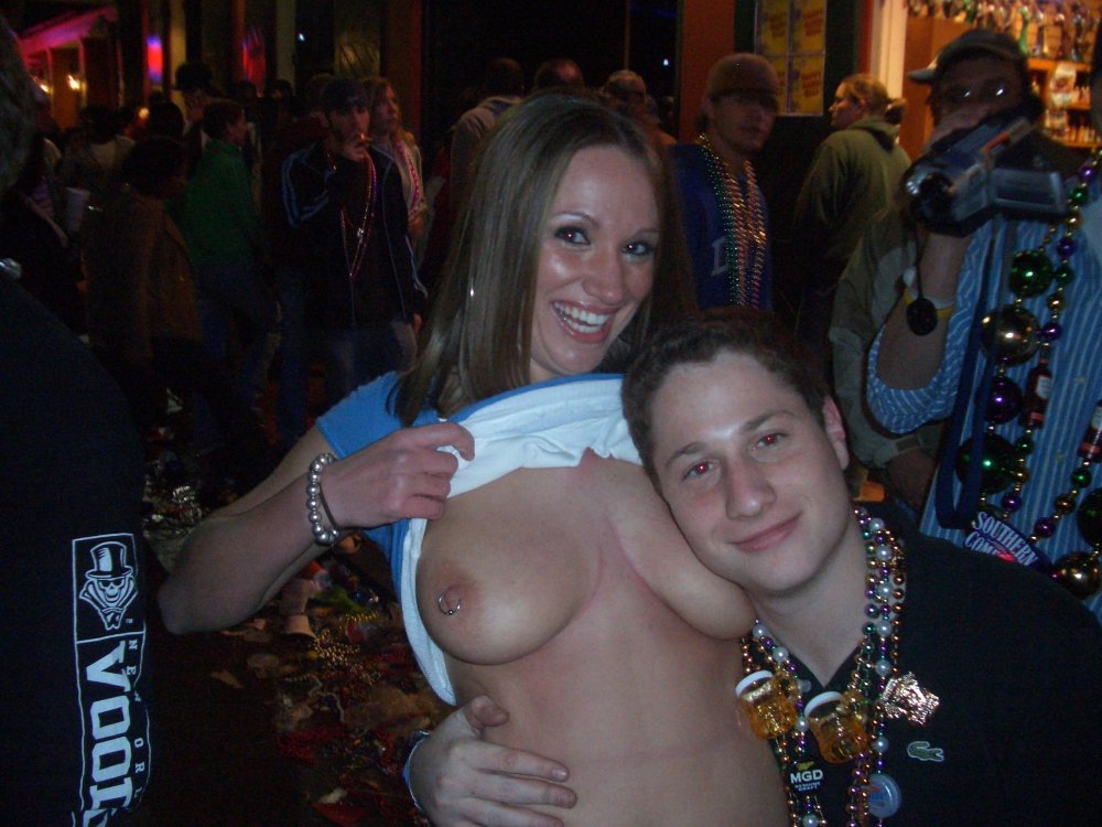 Festival Mardi Gra Tits Gif
