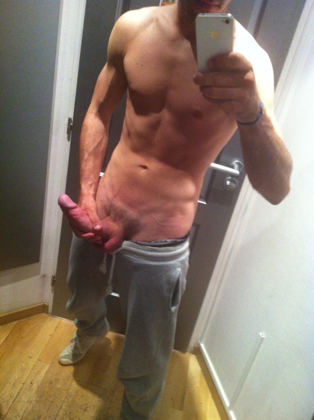 A guy with a beautiful member amateur