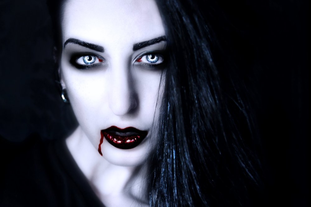 Beautiful vampire