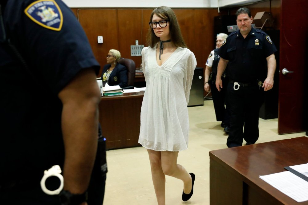 Anna Sorokina Anna Delevi in court