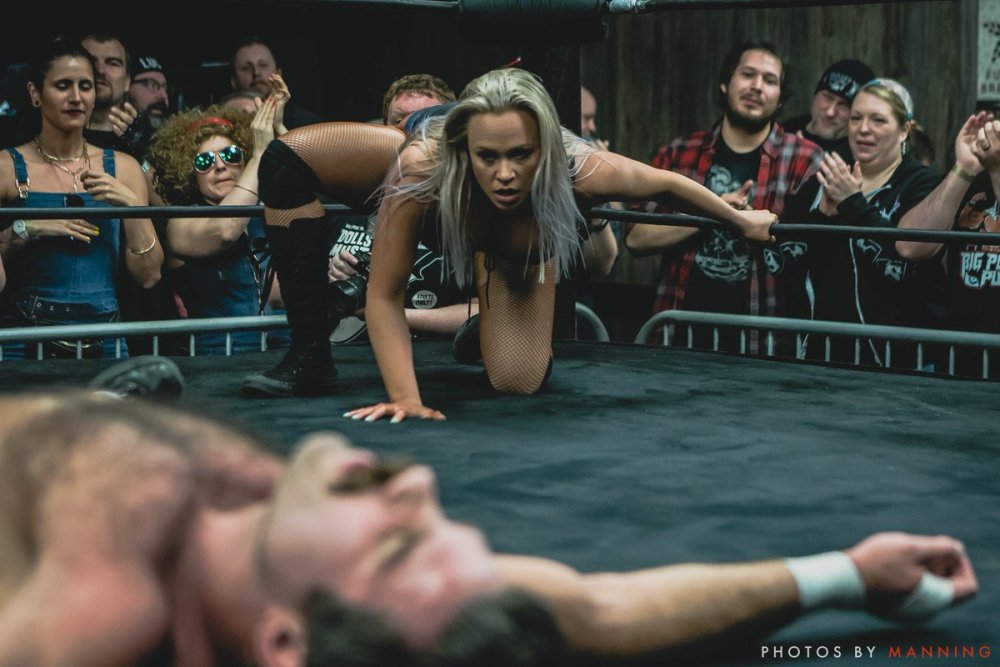 Penelope Ford Wrestling