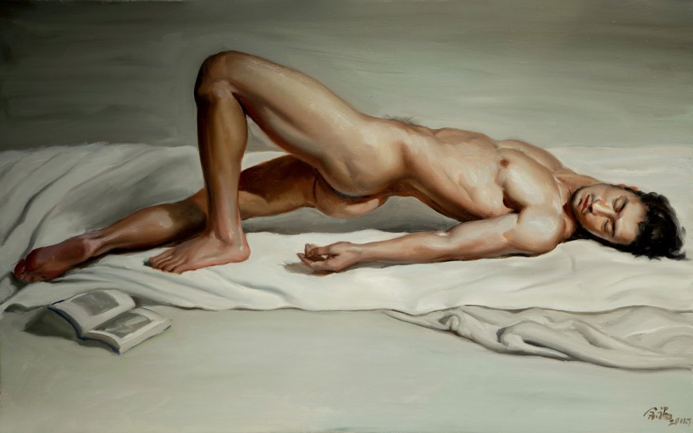 Male nudity in painting